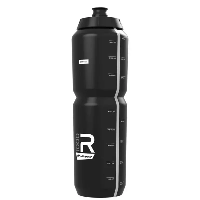 Фляга велосипедная 1л черная Polisport R1000
