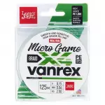 Леска плетёная 0,06 мм 125 м Lucky John Vanrex Micro Game х4 Braid Fluo Green