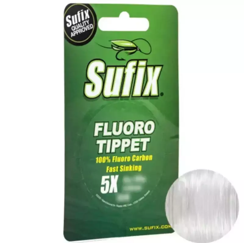 Леска прозрачная 25 м 0.245 мм 3,6 кг Sufix Fluoro Tippet