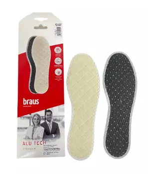 Зимние стельки для обуви Braus Alu Tech