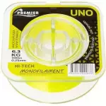 Леска для рыбалки нейлоновая 0,25 мм 100 м Premier Fishing UNO F.Yellow Nylon