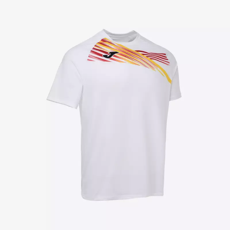 Футболка для бега мужская белая Joma Elite X