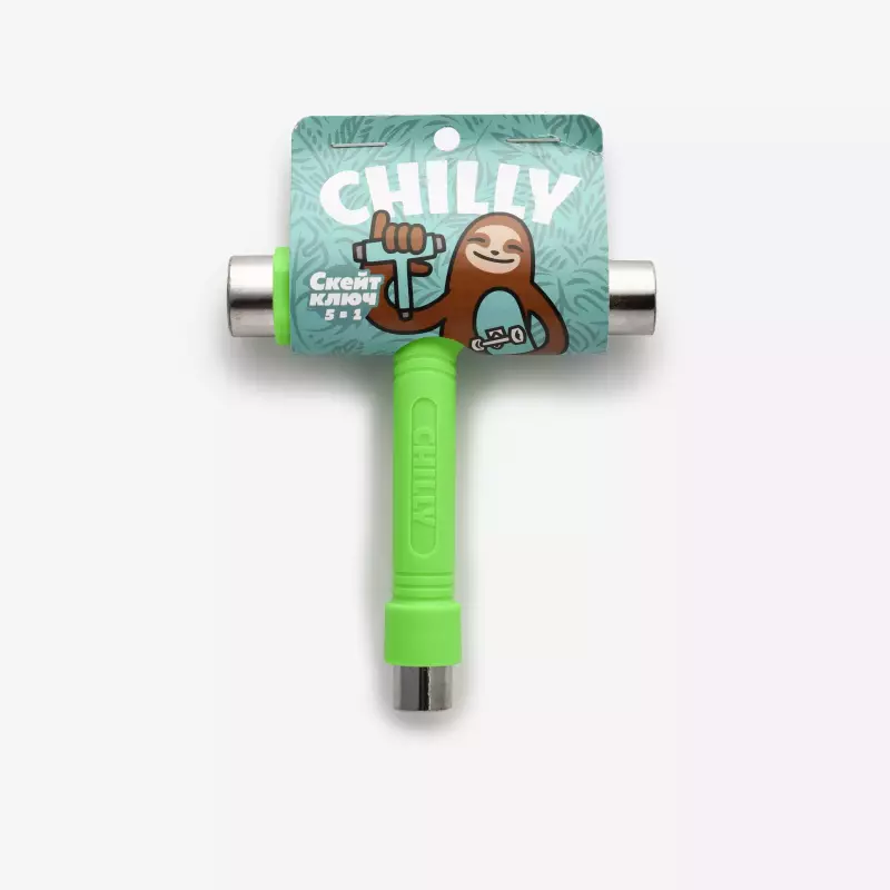 Мультитул для скейтборда 5в1 зелёный Chilly