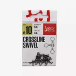 Застежки для рыболочных вертлюжкой 10 шт. Lucky John Pro Series Crosslock 0015