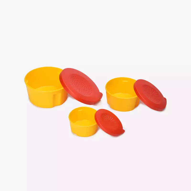 Коробки рыболовные для наживки 110х56,90х45,70х35 набор Live Bait