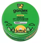 Свеча от комаров с маслом цитронесслы Gardex