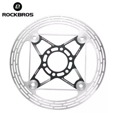 Диск тормозной для велосипеда серый Rockbros