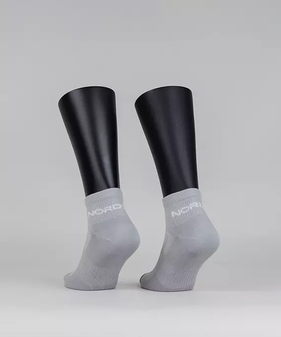Носки для бега 2 пары средние серые Nordski Pro Mid
