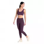 Легинсы для фитнеса женские фиолетовые Reebok FLE DRMBL