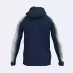 Лонгслив для бега женский с капюшоном синий Joma Elite XI