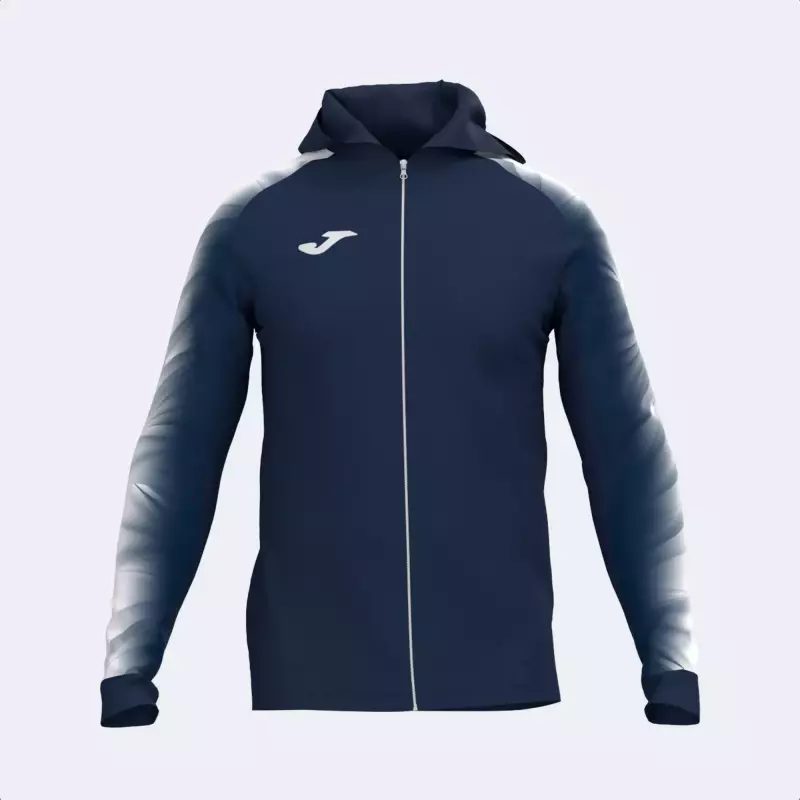 Лонгслив для бега женский с капюшоном синий Joma Elite XI
