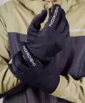 Перчатки для бега чёрные Nordski Run