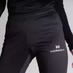 Разминочные брюки женские черные NORDSKI Active Pro