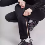 Разминочные брюки женские черные NORDSKI Active Pro