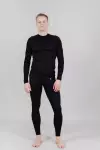 Термобелье верх мужское черное Nordski Active Pro