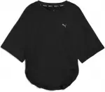 Футболка для фитнеса женская чёрная Puma