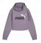 Худи укороченное детское лиловое Puma Essentials+