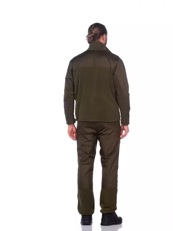Костюм флисовый демисезонный хаки Huntsman Пикник-ЛЮКС