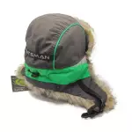 Шапка ушанка зимняя Yakutia мех Волк цвет ткань Galaxy Breathable тёмно-серый Huntsman