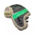 Шапка ушанка зимняя Yakutia мех Волк цвет ткань Galaxy Breathable тёмно-серый Huntsman
