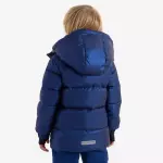 Куртка горнолыжная детская синяя Kapika