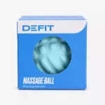 Мяч массажный голубой DeFit 300