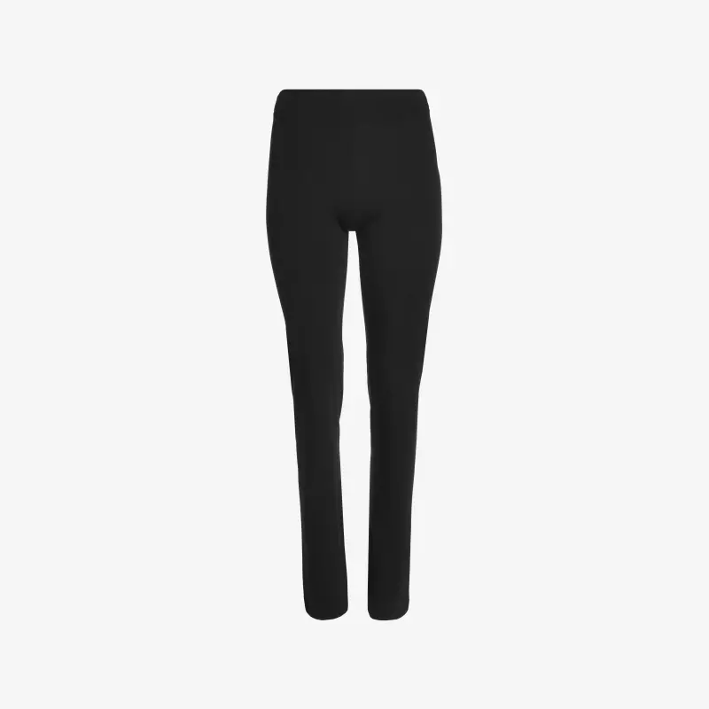 Легинсы для фитнеса женские чёрные DeFit 500